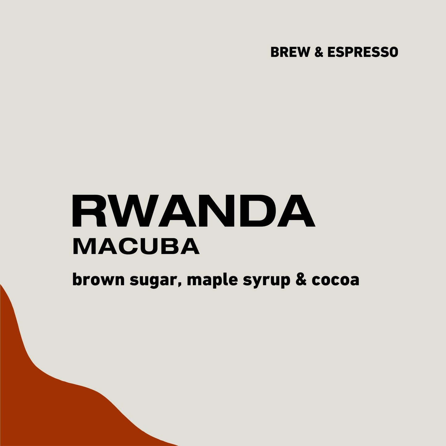 Rwanda Macuba (250g)