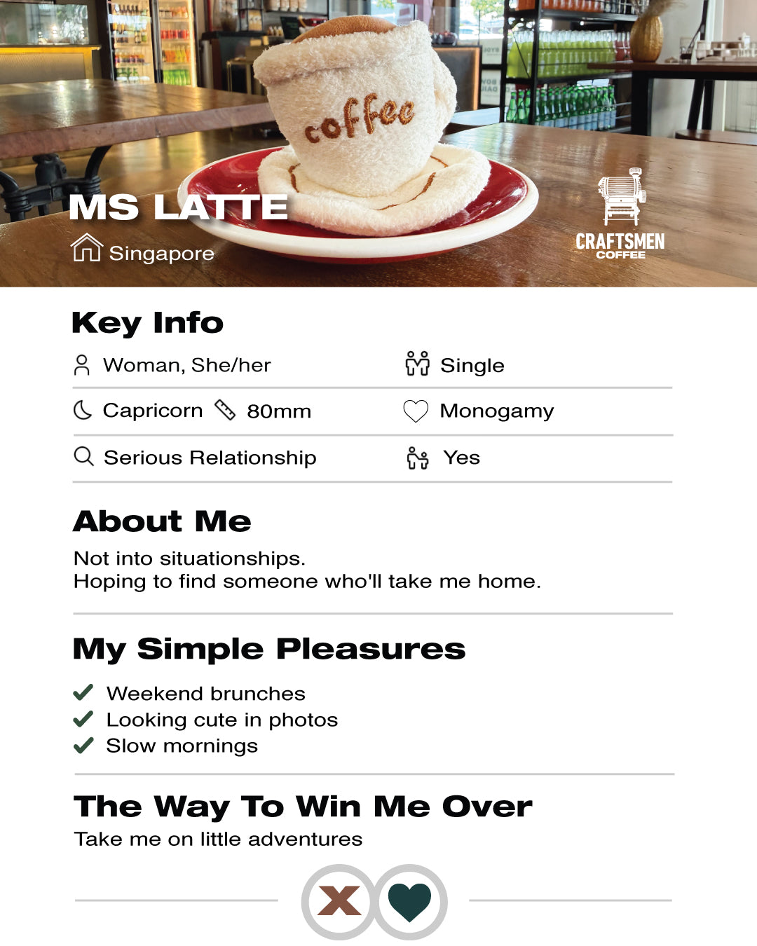 Ms Latte | Plushie Key Chain